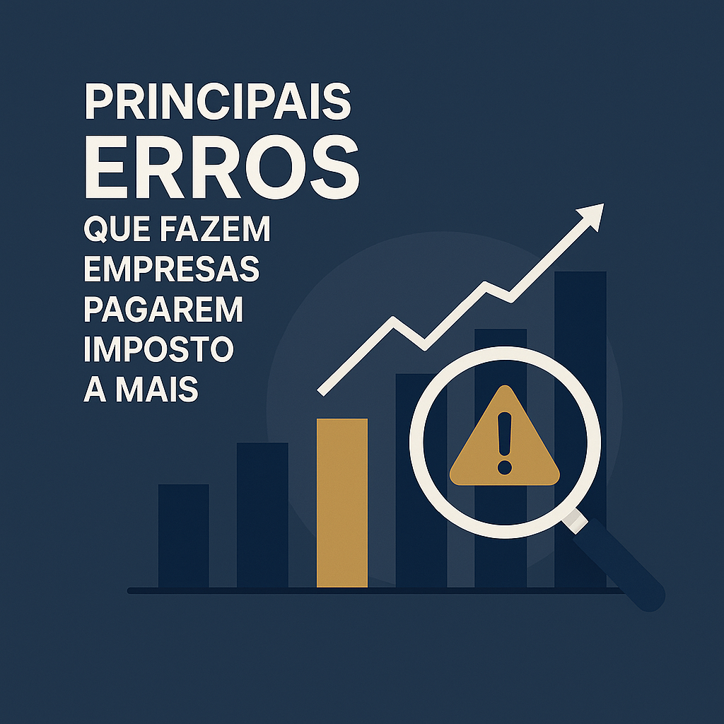 Leia mais sobre o artigo Principais erros que fazem empresas pagarem imposto a mais